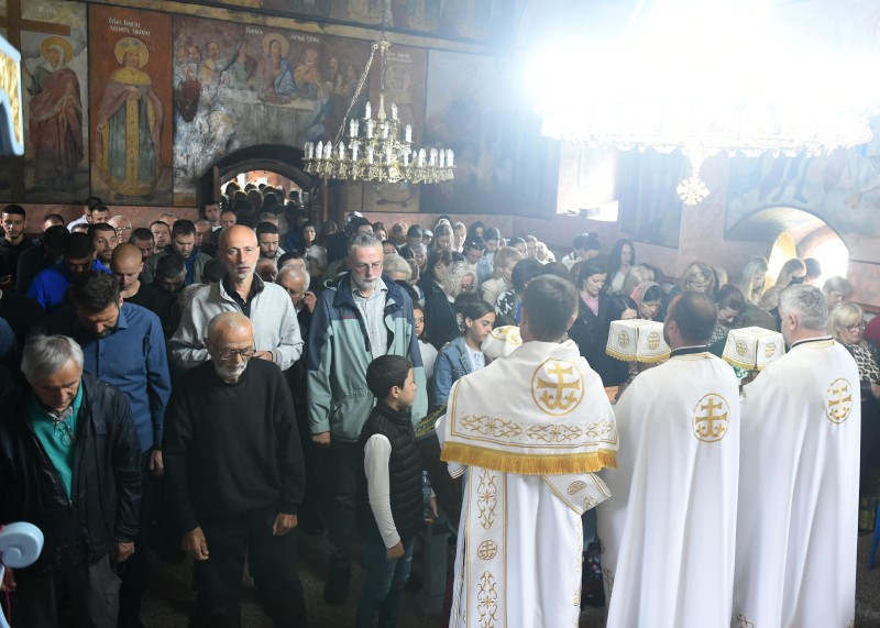 Празник Силаска Светог Духа на Апостоле у Ивањици
